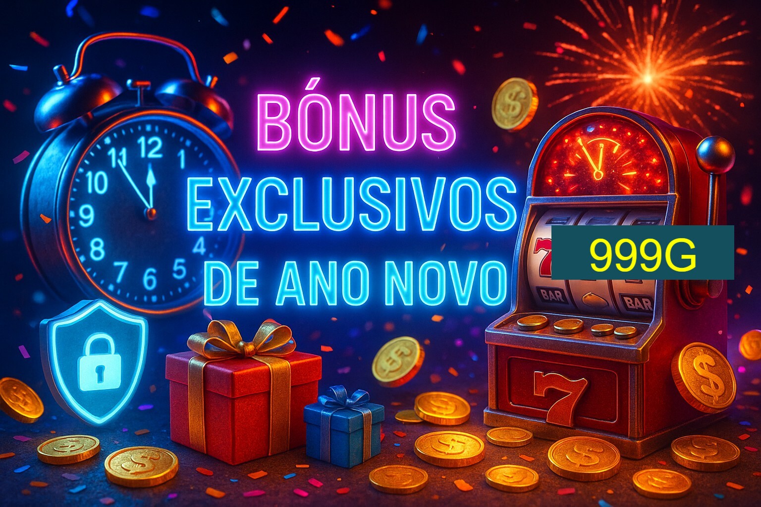 Promoções de Ano Novo no 999G